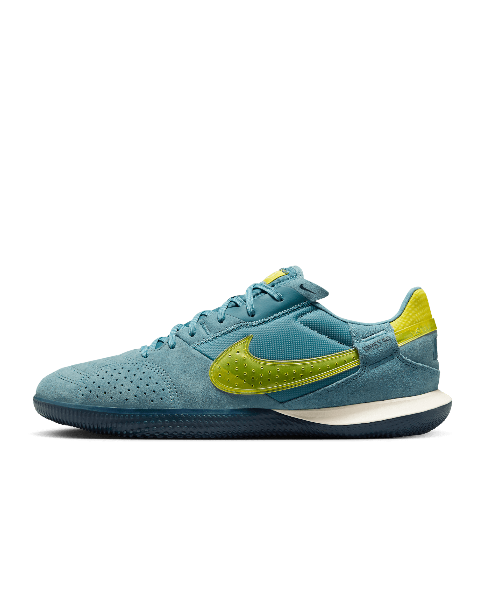 NIKE STREETGATO スモーキーブルー イエロー 27cm 新品 NIKE公式】ナイキ ストリートガト ローカット サッカーシューズ